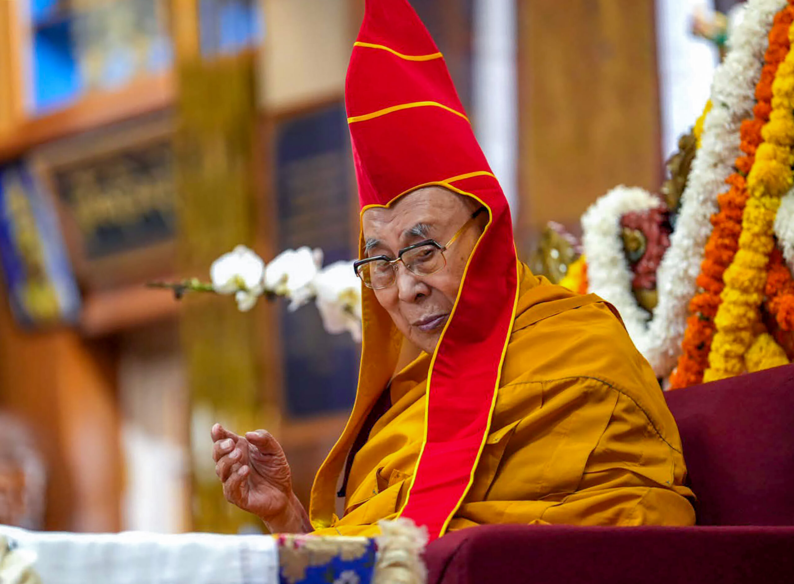 Dharamshala: Dalai Lama Attends Long Life Prayer Ceremony #Gallery ...