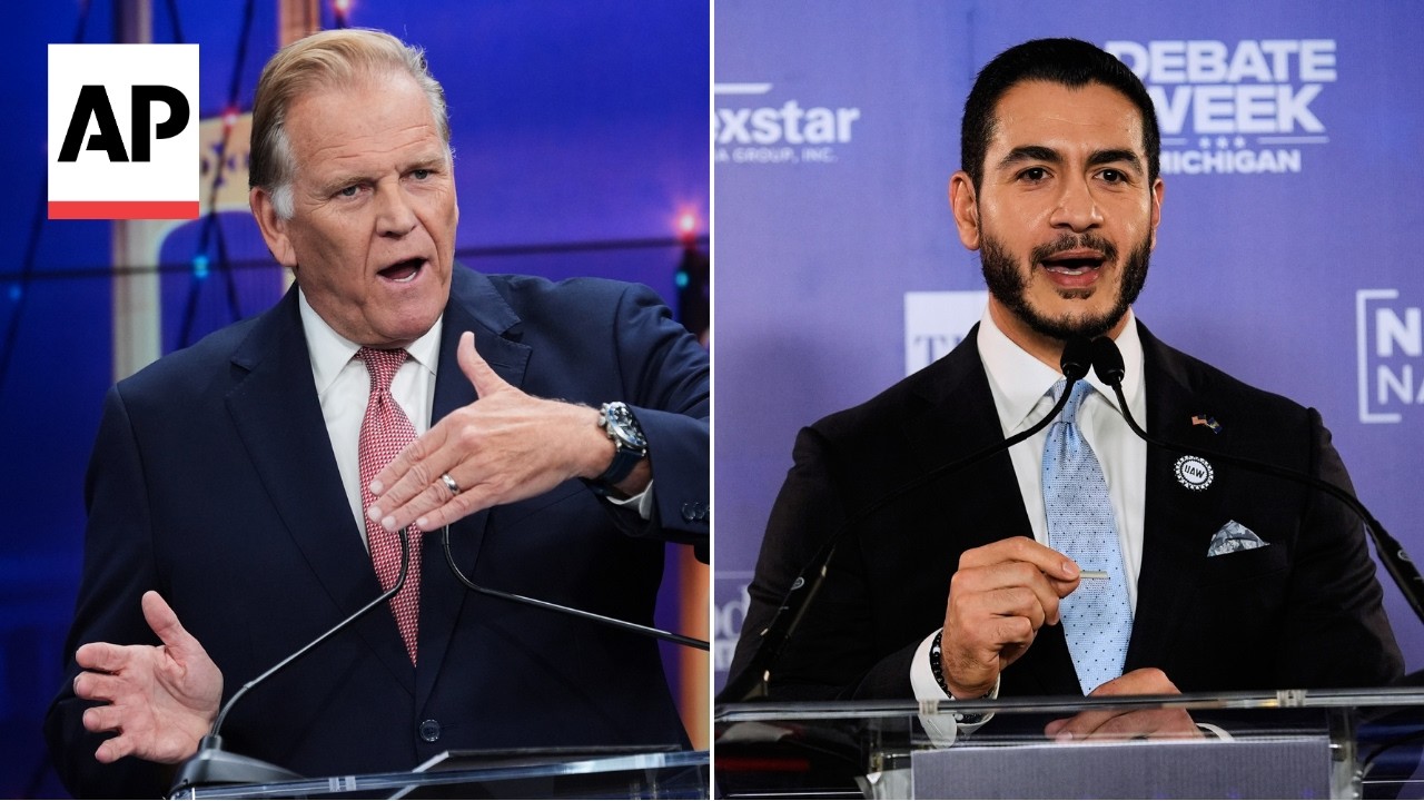 Mike Rogers and Abdul El-Sayed offer competing economic visions in Michigan (Video)