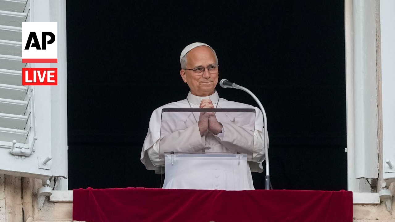 LIVE: Pope Leo XIV holds first general audience after cancer surgery (Video)