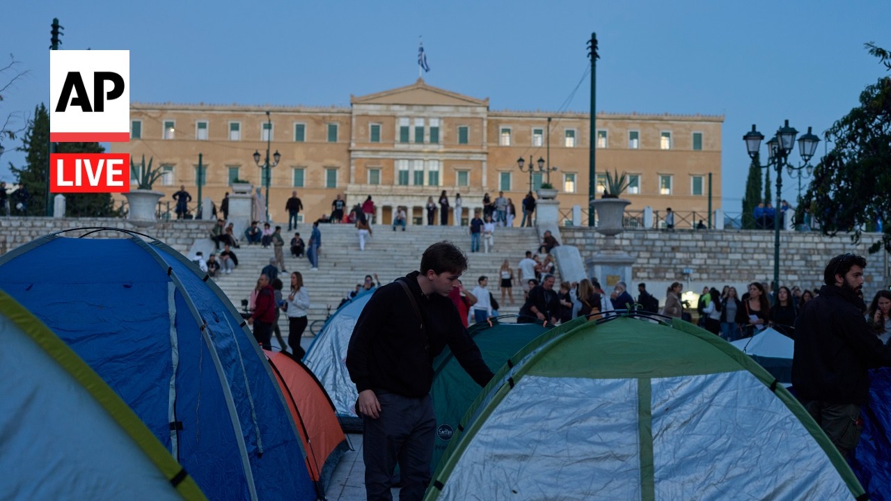 LIVE: Teachers and students protest for education reforms in Greece (Video)