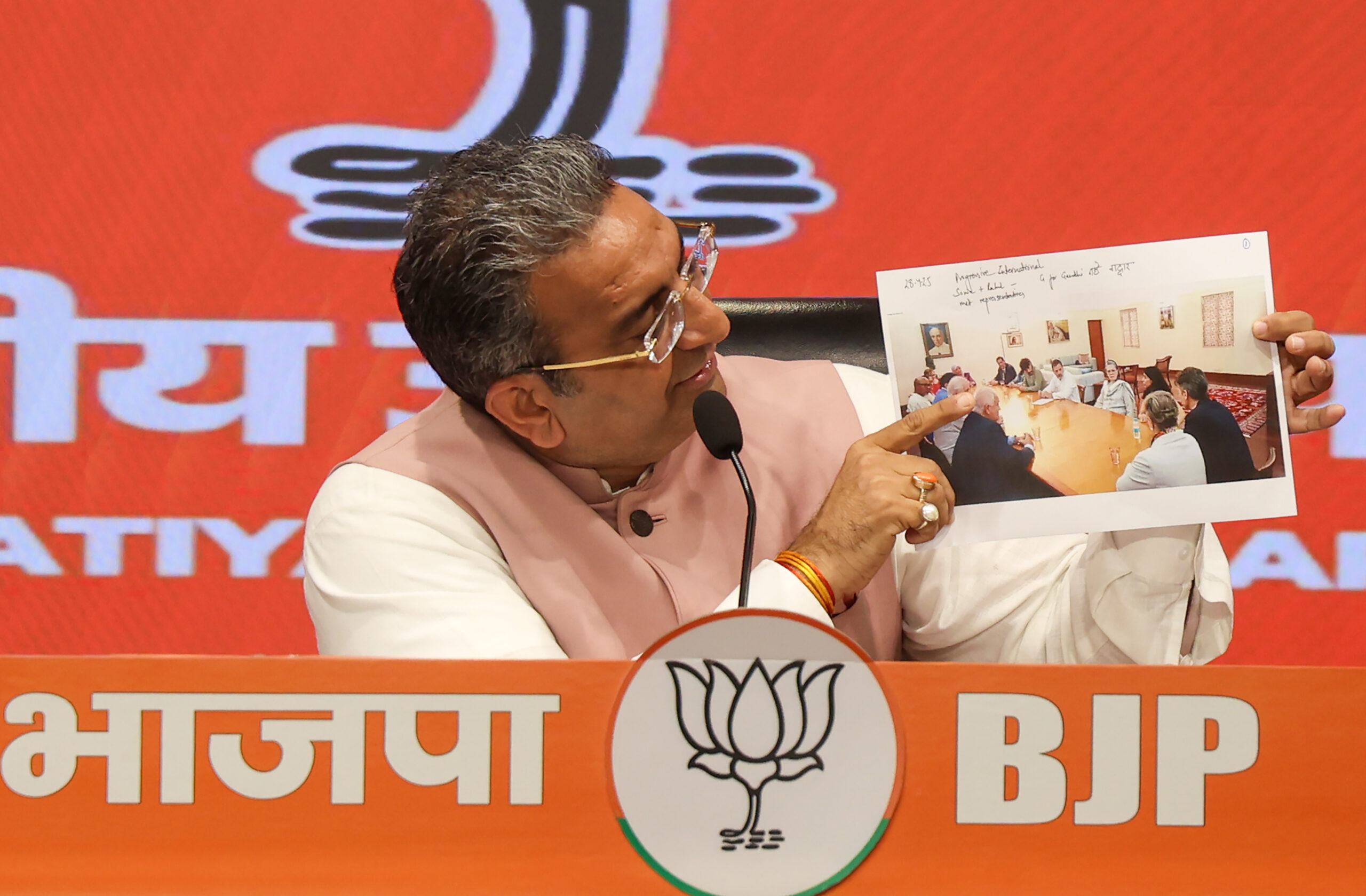 BJP accuses Rahul Gandhi of seeking foreign interference in India's internal matters