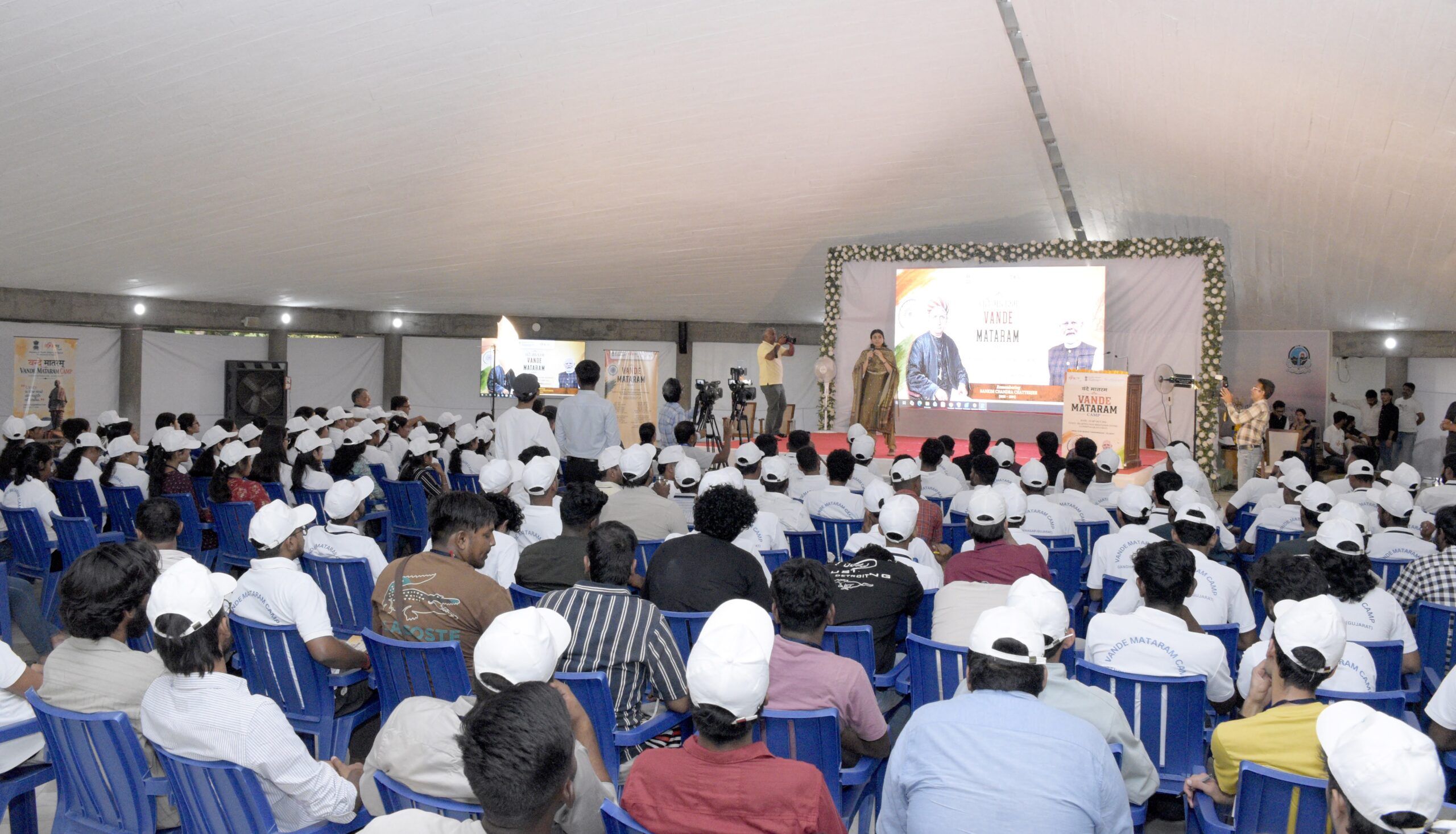 Gujarat: 150 youths from six states, one UT gather for 'Vande Mataram' camp
