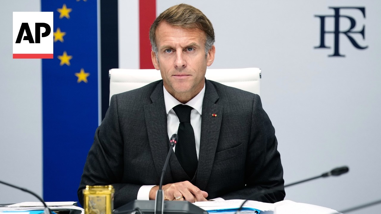 Macron says requests for protests submitted by 'people who have no legitimacy' will be prohibited (Video)