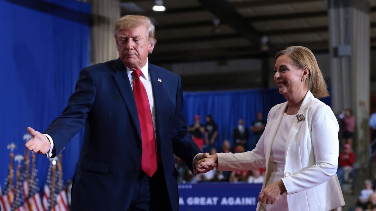 Trump rallies for Darline Graham as his approval numbers droop (Video)