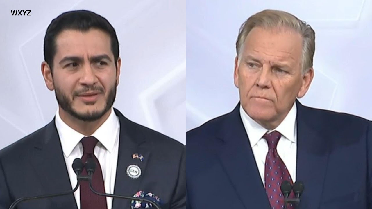 El-Sayed, Rogers spar over each other's loyalties in final Michigan Senate debate (Video)