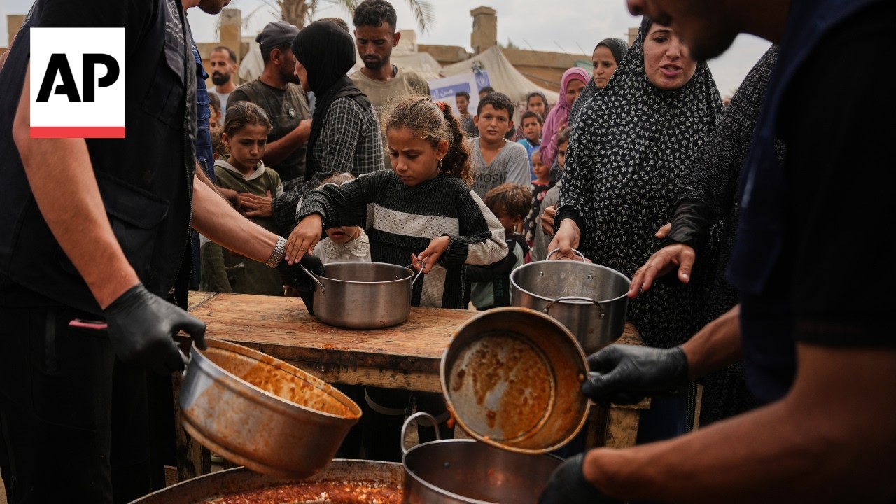UN cuts food aid in Gaza as funding shortages deepen hunger crisis (Video)