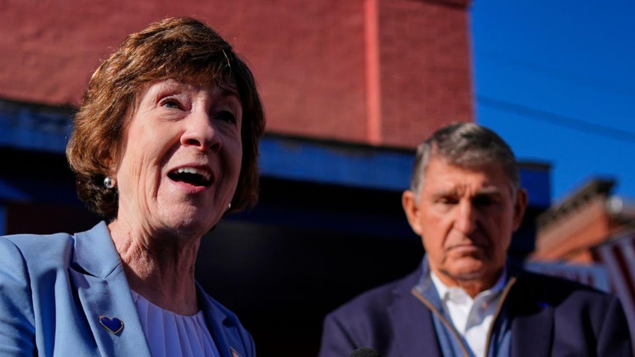 Joe Manchin helps GOP Sen. Susan Collins court moderates in Maine (Video)