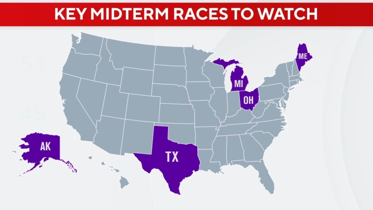 These midterm races could shift the balance of power in Congress (Video)