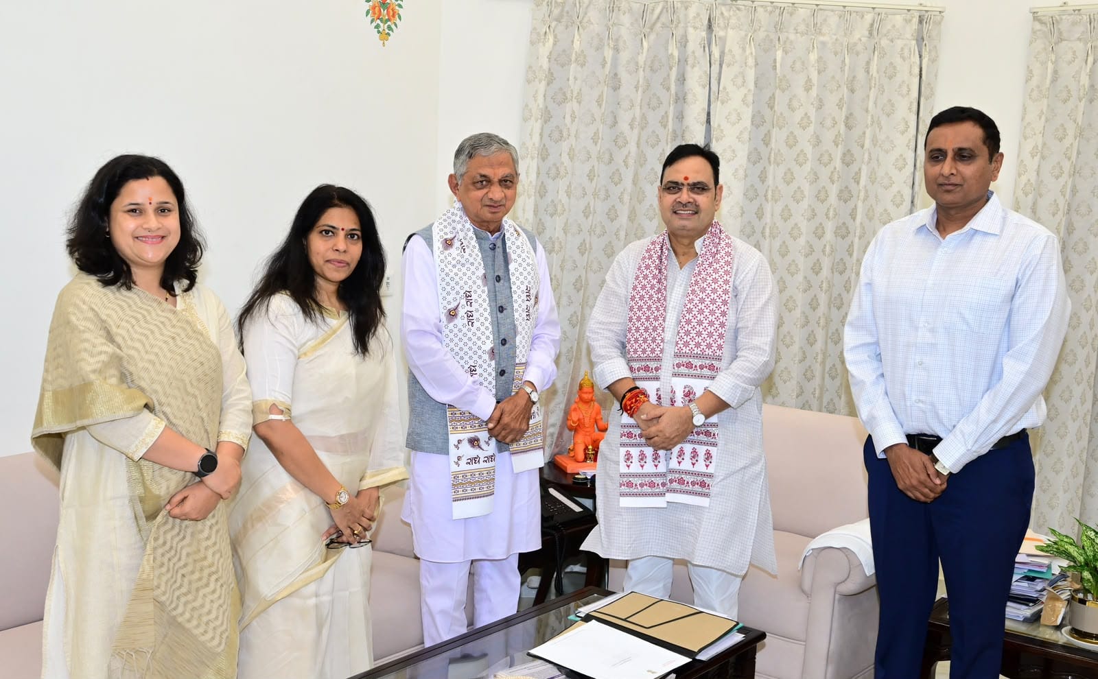 Gujarat Minister invites Rajasthan CM, Dy CM to Vibrant Summit 2027