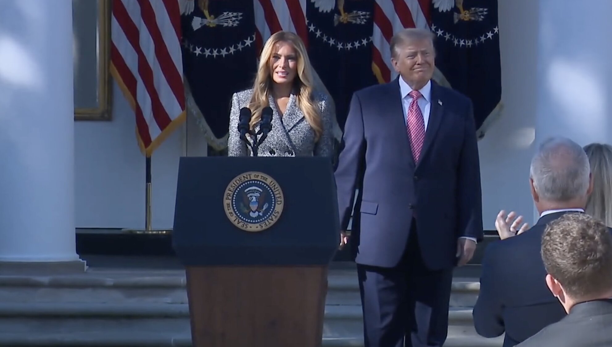 Trump praises Melania's Ukraine peace efforts