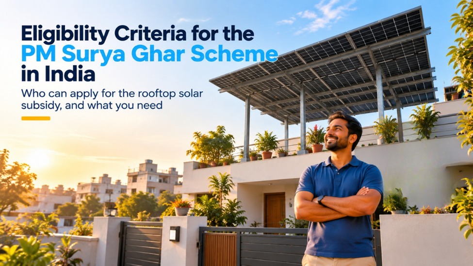 Eligibility Criteria of PM Surya Ghar Scheme in India