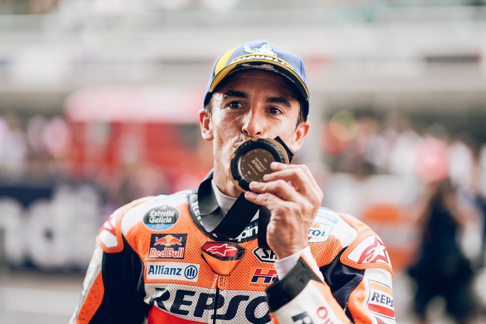 MotoGP 2026: Marc Marquez recovers from crash to take pole in GP of Australia with Q2 showstopper