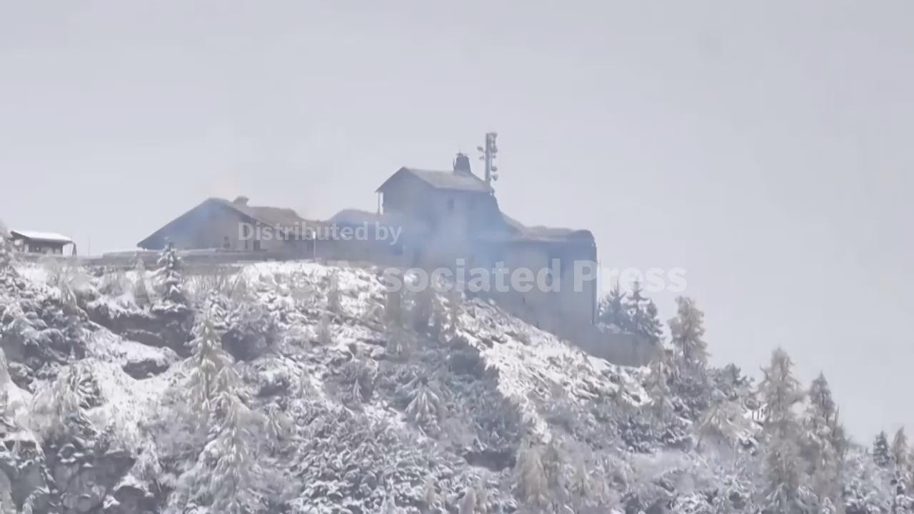 Fire devastates the Eagle’s Nest retreat built for Hitler in Germany, one person detained (Video)