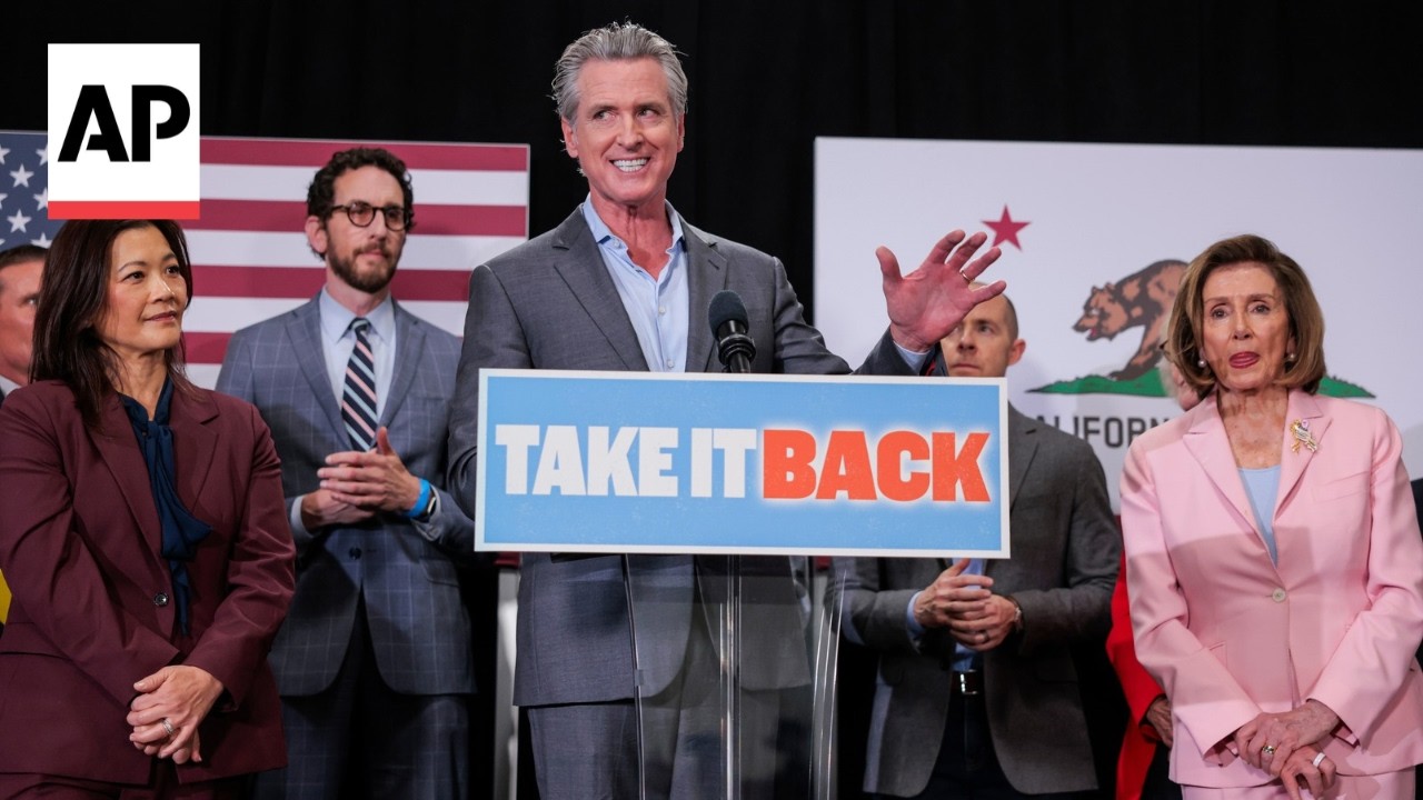 Trump's presidency ends on Nov. 3 'as long as we do our job,' Newsom says (Video)
