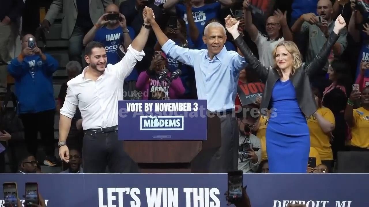 Obama asks Democrats to help send Abdul El-Sayed to the Senate (Video)