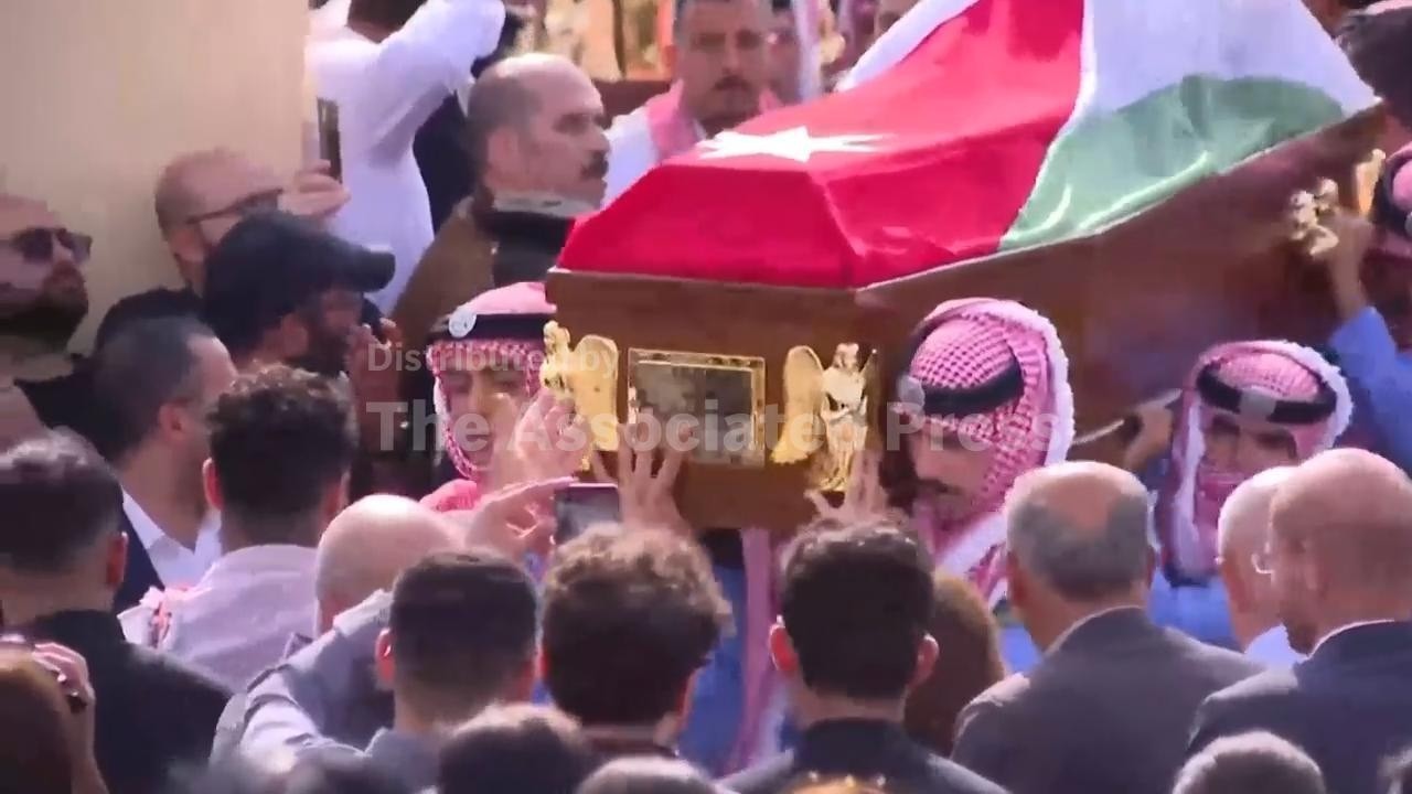 Funeral procession for 9 people killed in shooting attack underway outside Humud Orthodox Church (Video)