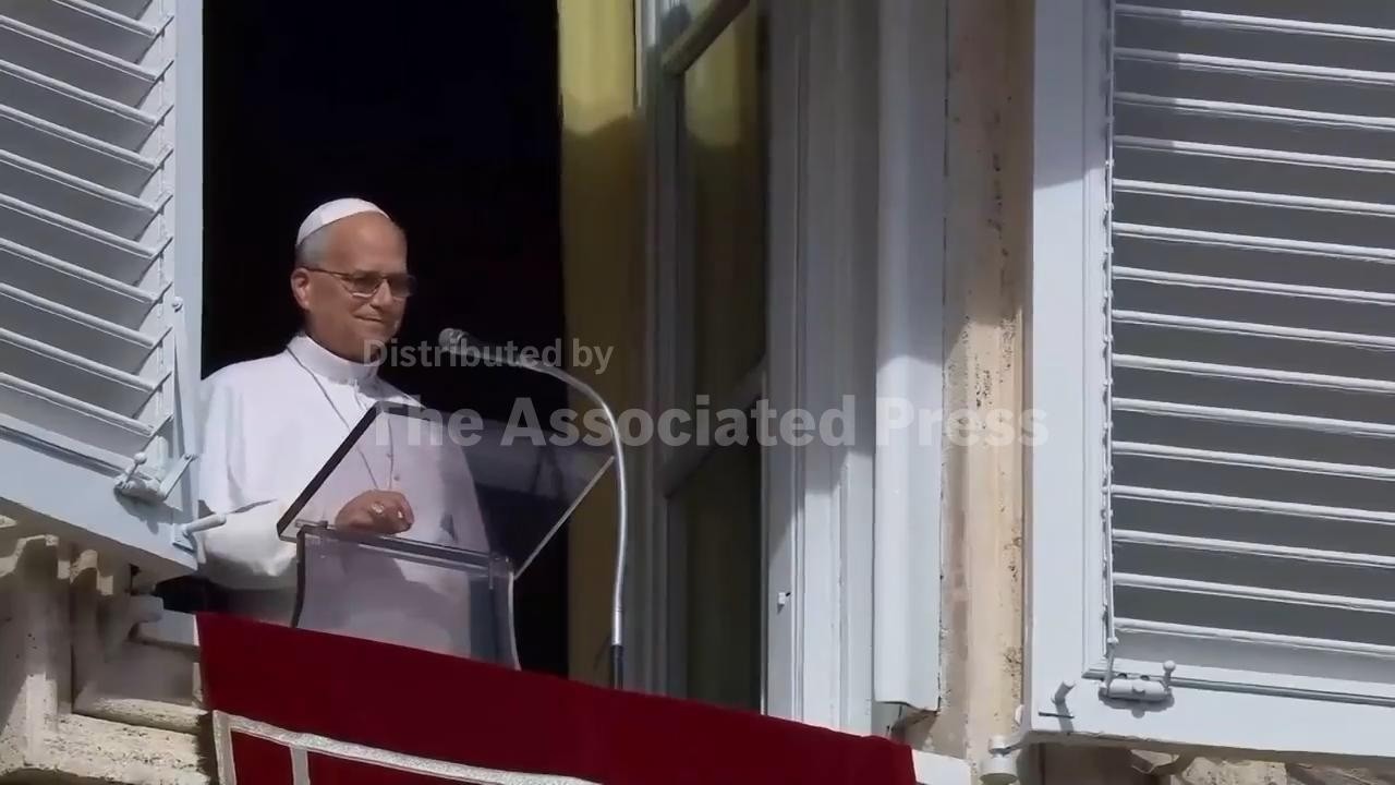 Pope Leo XIV prays for victims of attack on church in Jordan, appeals for end to fighting in Yemen (Video)
