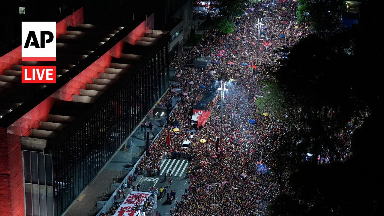 LIVE: Lula supporters celebrate in Brazil (Video)