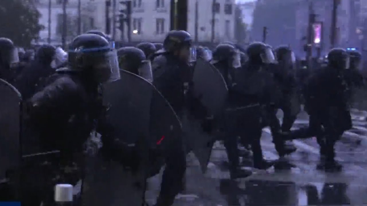 Paris police answer rioting, violence with force as Americans visit for Steelers-Saints game (Video)