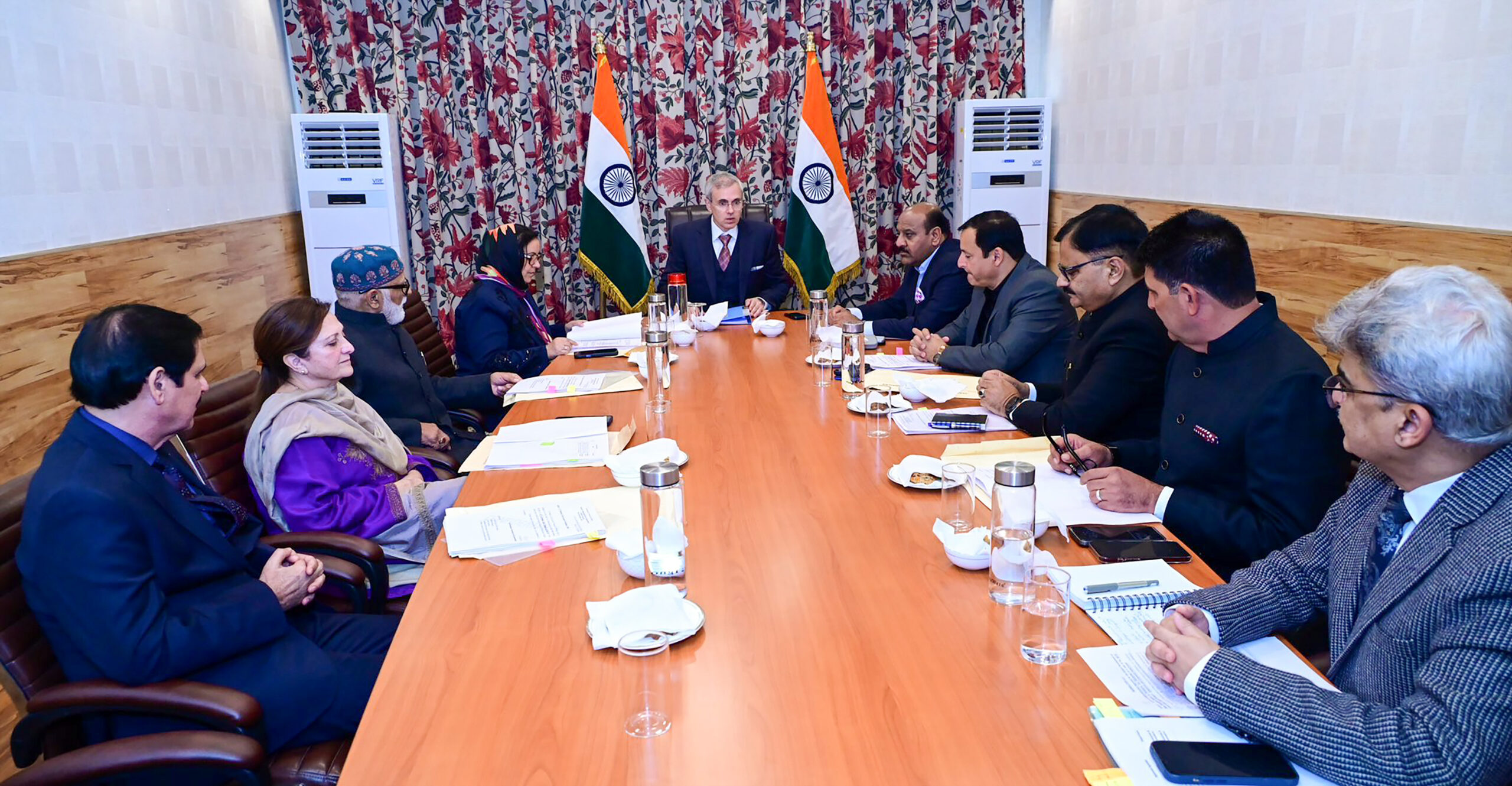 Srinagar: Omar Abdullah Chairs Cabinet Meeting #Gallery