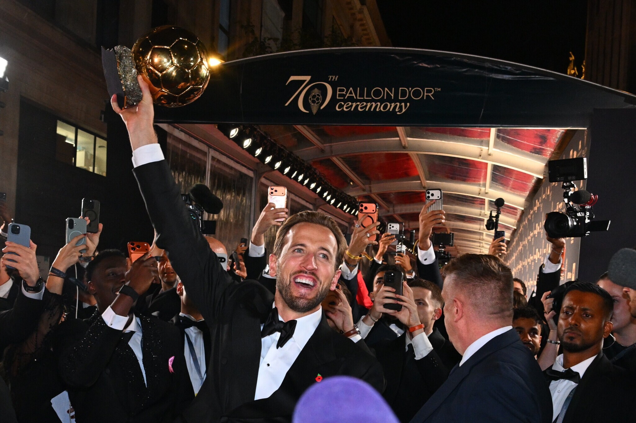 Harry Kane becomes first Englishman in 25 years to win Ballon d'Or