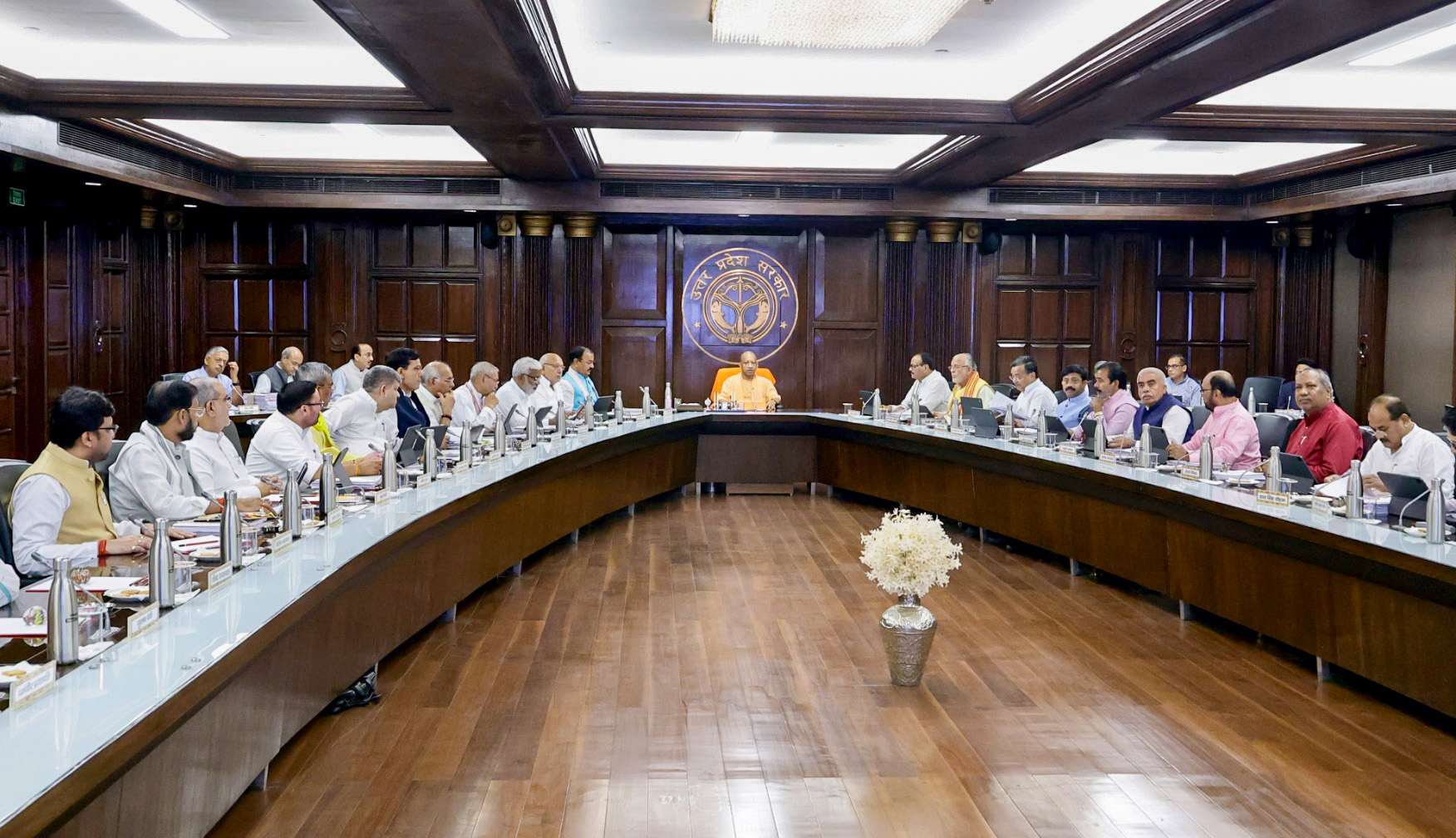 Textile parks, Sainik schools and Rs 5 lakh free treatment for teaching staff: UP cabinet clears 22 proposals