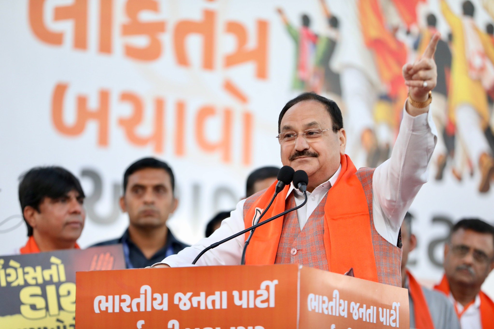 ‘Can crowds at CP mortgage India’: JP Nadda attacks Congress over poll claims (Lead)