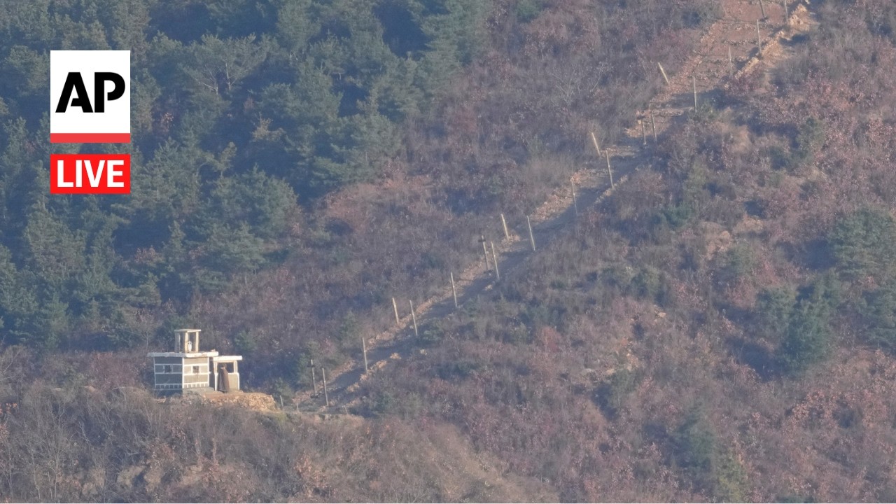 LIVE: View of North Korea from South Korea as Pyongyang expands border defenses (Video)