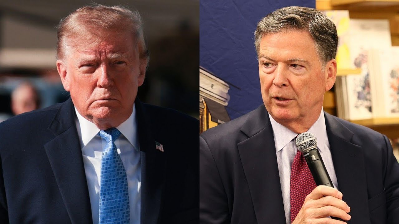 Comey says he's "still innocent" after Trump administration attempts third round of charges (Video)