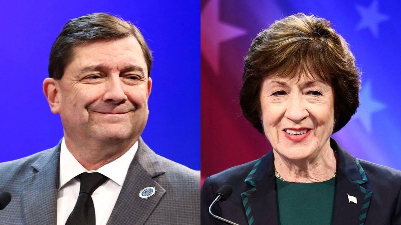 Jackson pulls ahead of Collins in Senate race, new Maine poll shows (Video)