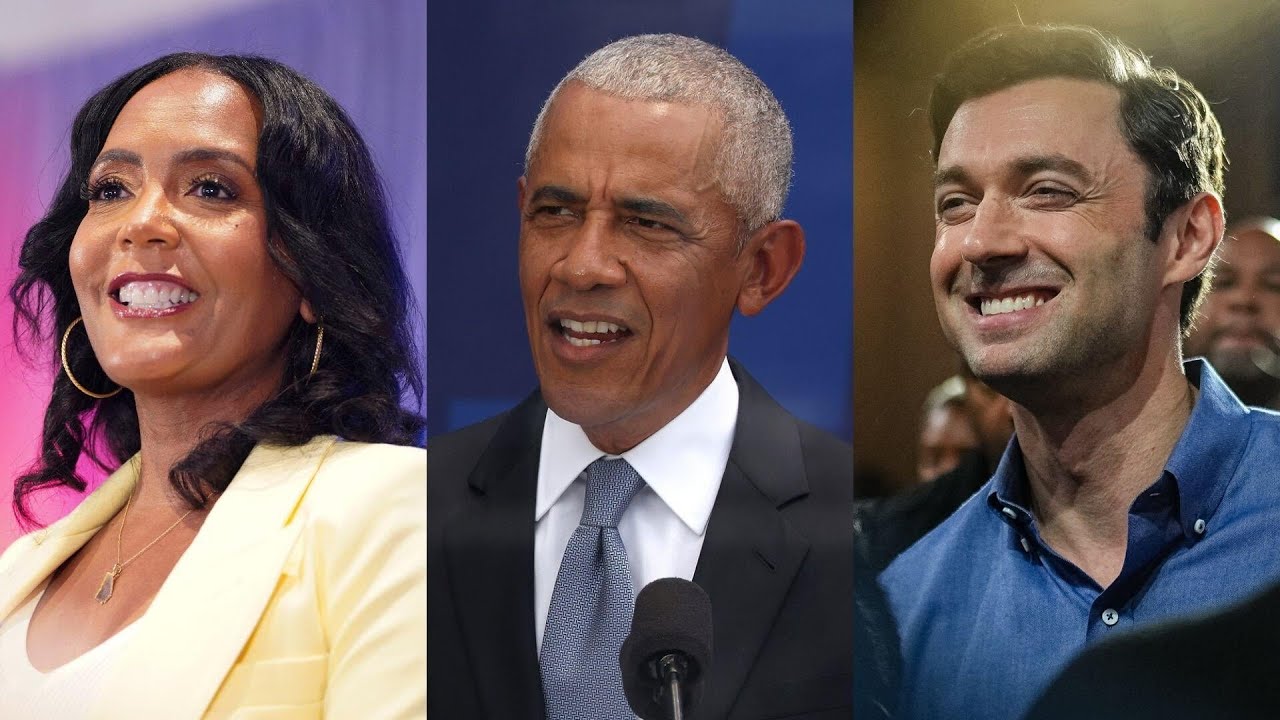 Obama hopes to boost Jon Ossoff, Keisha Lance Bottoms in Georgia races (Video)