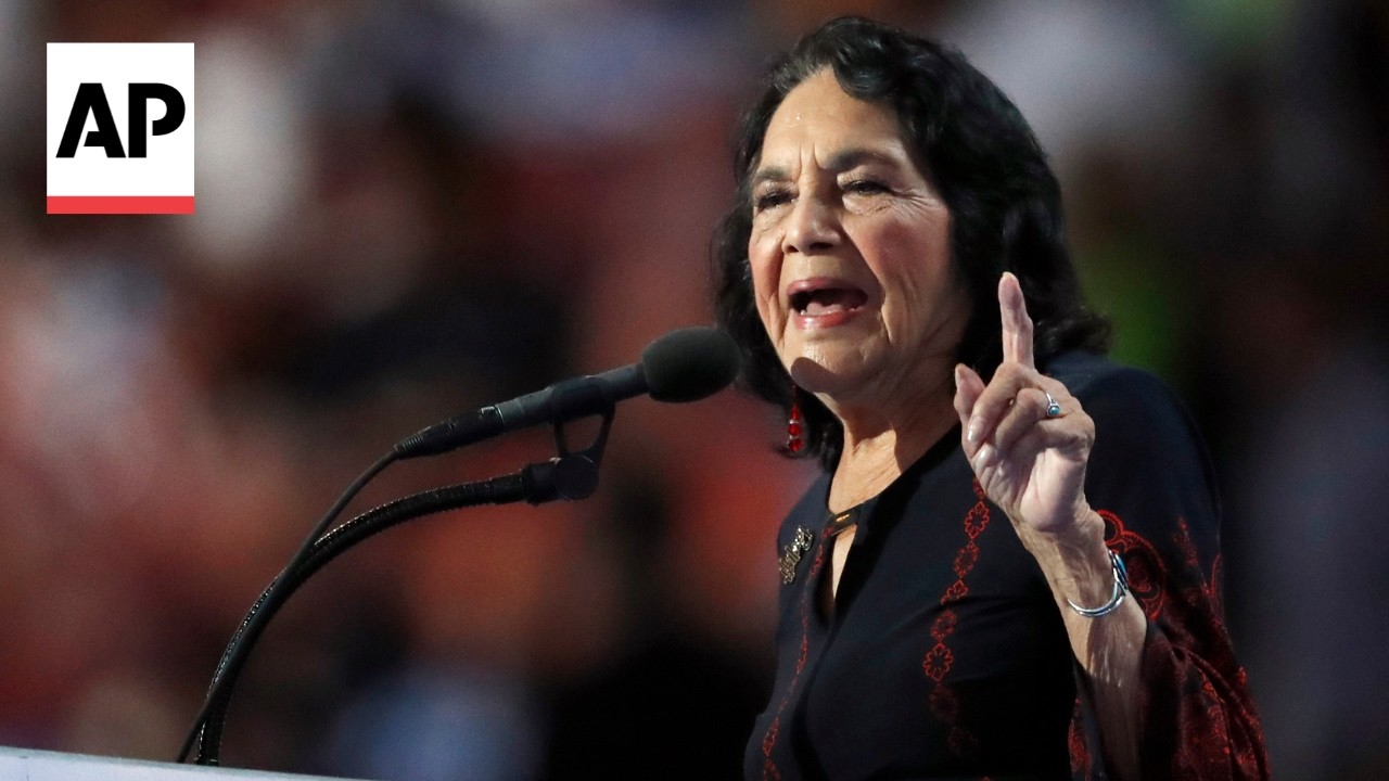 Dolores Huerta, United Farmworkers co-founder and civil rights icon, dies at 96 (Video)