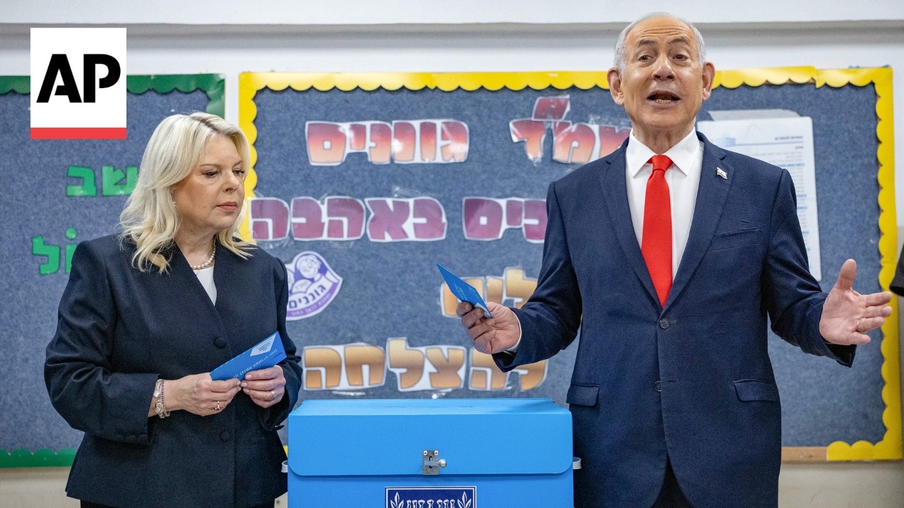 Exit polls show no clear winner in Israel's election (Video)