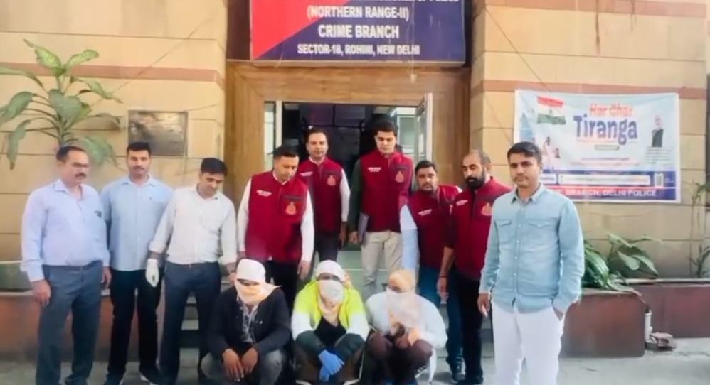 Delhi Crime Branch arrests three drug traffickers, recovers 1.279 kg charas