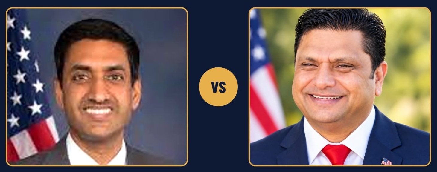 Khanna, Tandon clash on ICE, billionaire tax in Silicon Valley Congressional debate