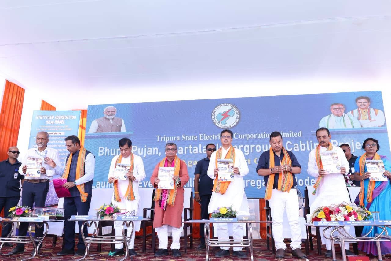 Rs 1,151-crore underground power cabling project launched in Agartala