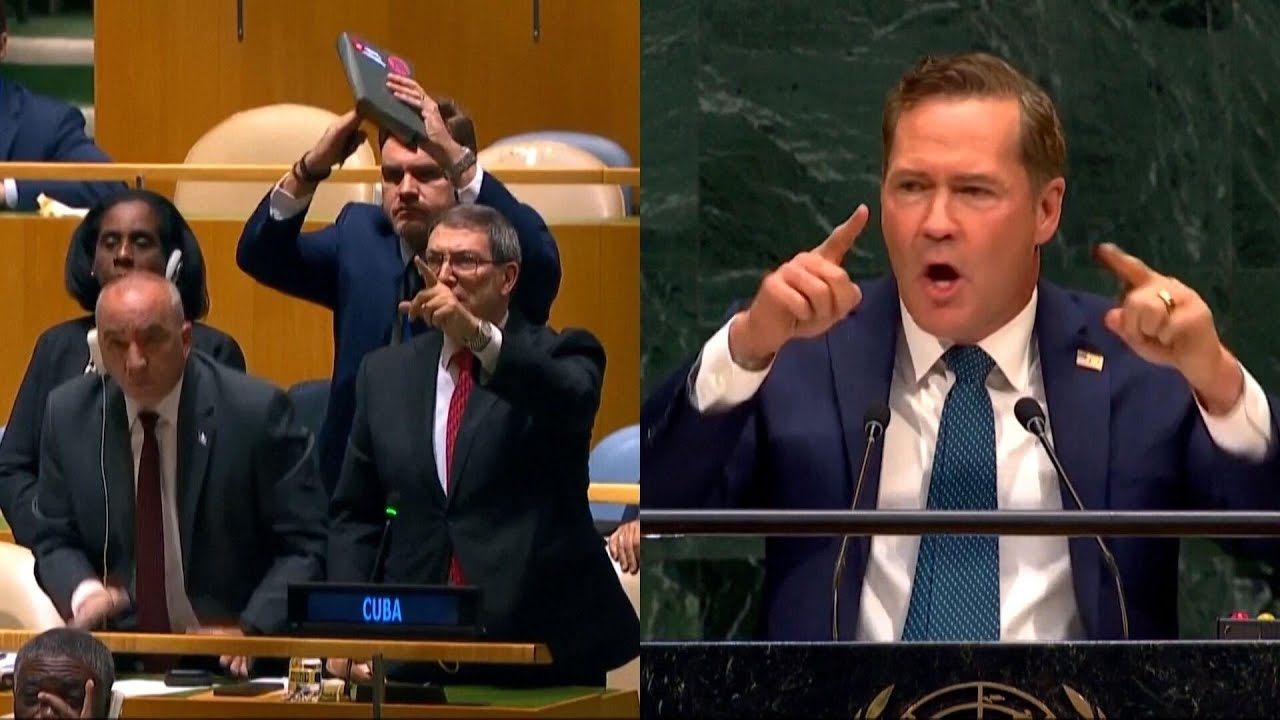 Watch: Mike Waltz gets into shouting match with Cuban delegation on U.N. floor (Video)