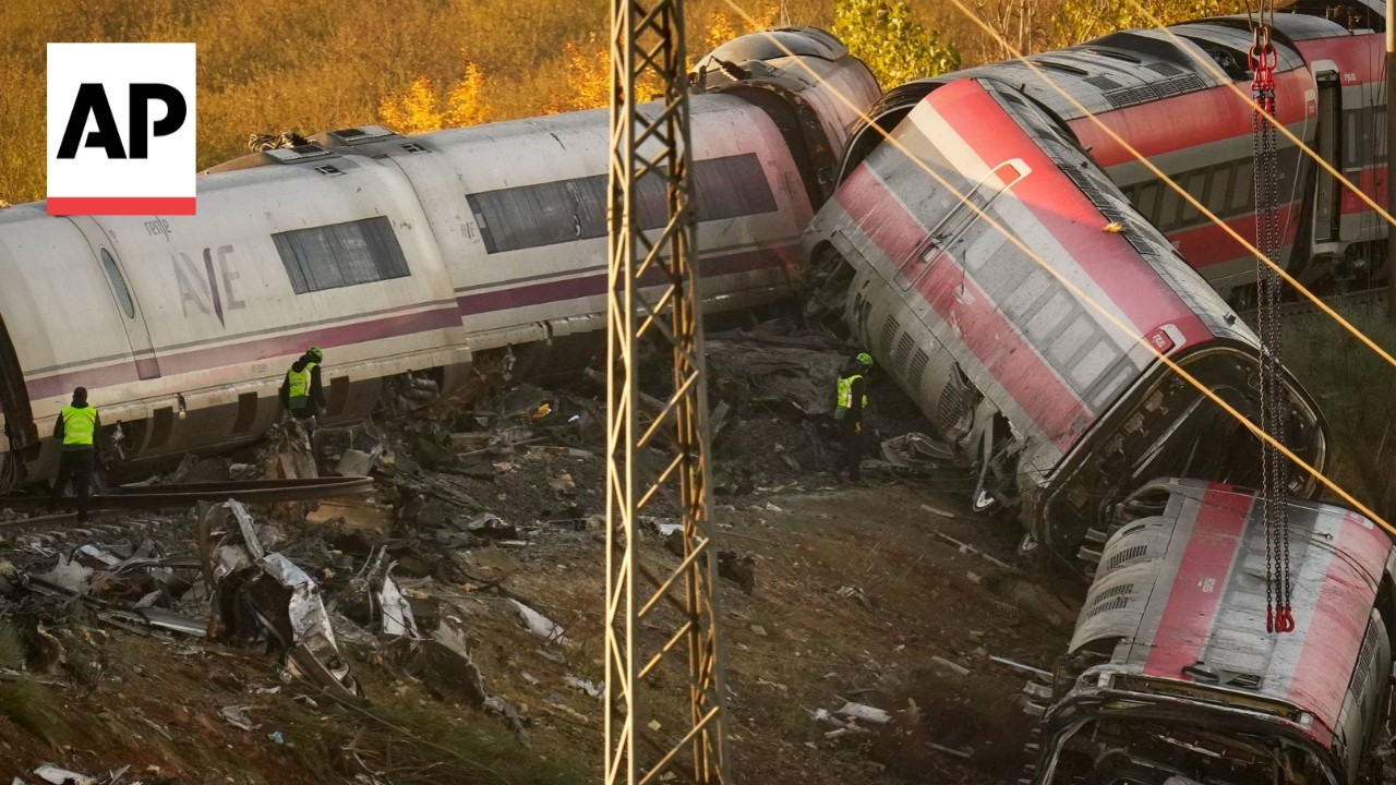 Death toll rises to 69 as rescuers search for missing people after Spain train crash (Video)