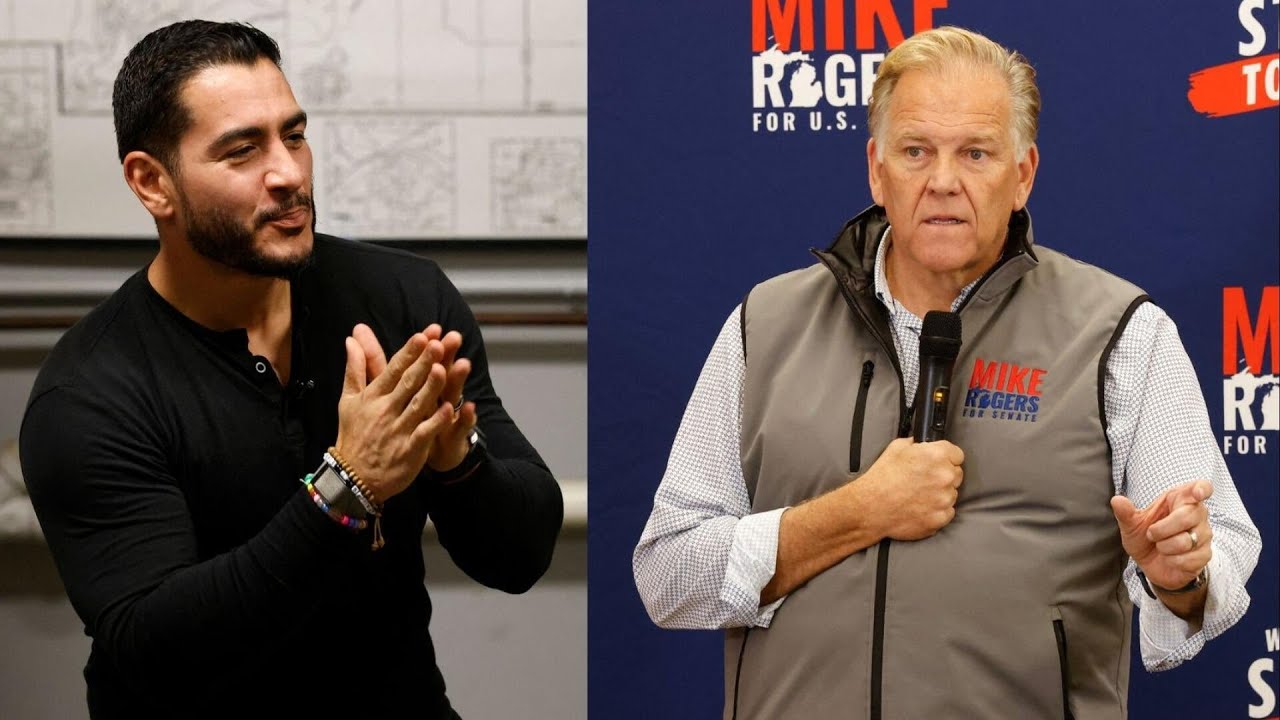 Michigan Senate race between El Sayed, Rogers remains a toss-up as candidates make final push (Video)