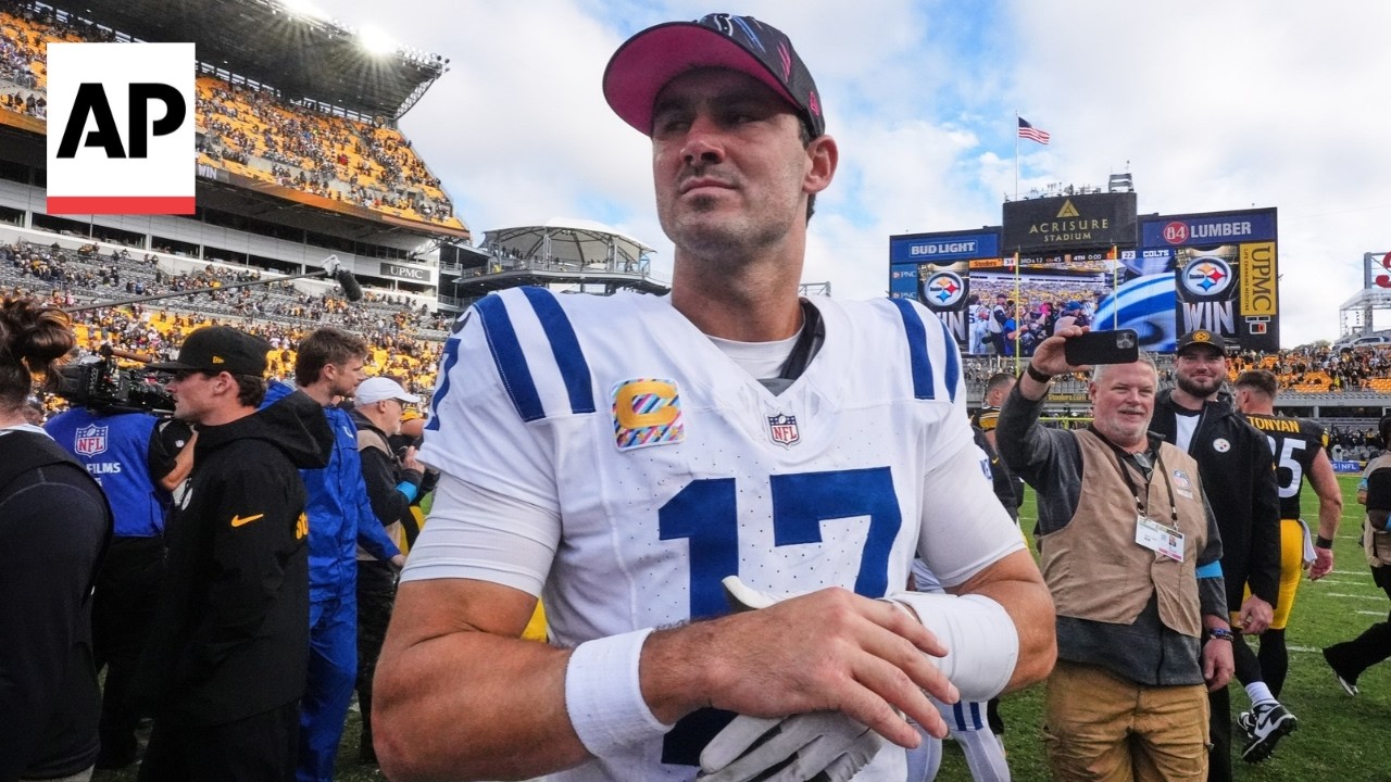 Colts QB Daniel Jones talks about the importance of prioritizing mental health (Video)
