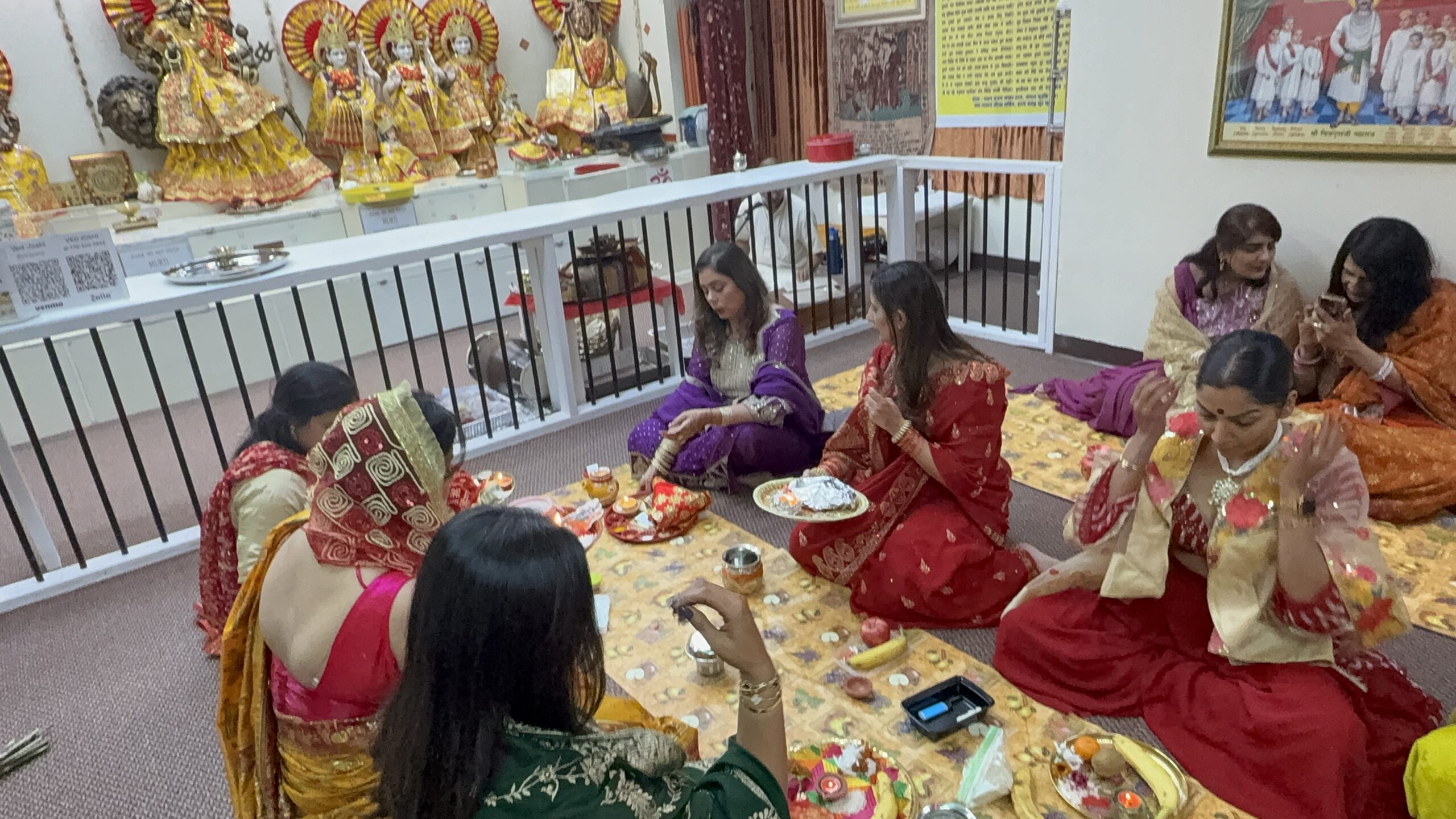 Brings home closer: Indian American women celebrate Karwa Chauth in Atlanta