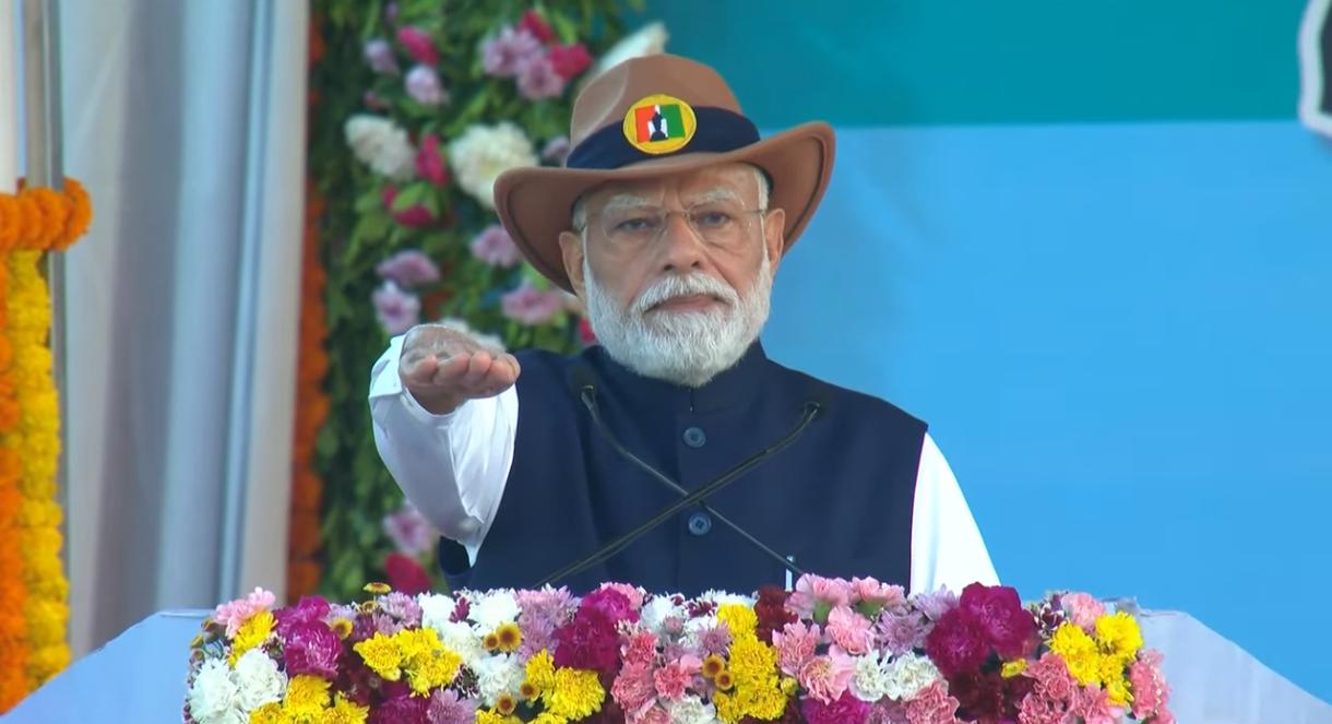 PM Modi leads 'National Unity Pledge' at Ekta Nagar; BSF woman officer commands national flag guard