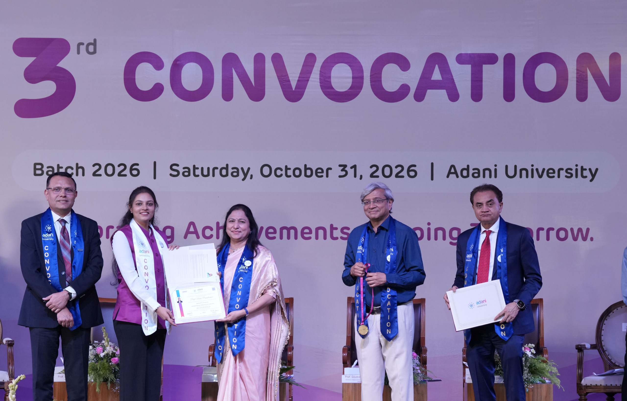 Adani University convocation: AI offers huge possibilities but raises questions on truth and trust, says IISc Director
