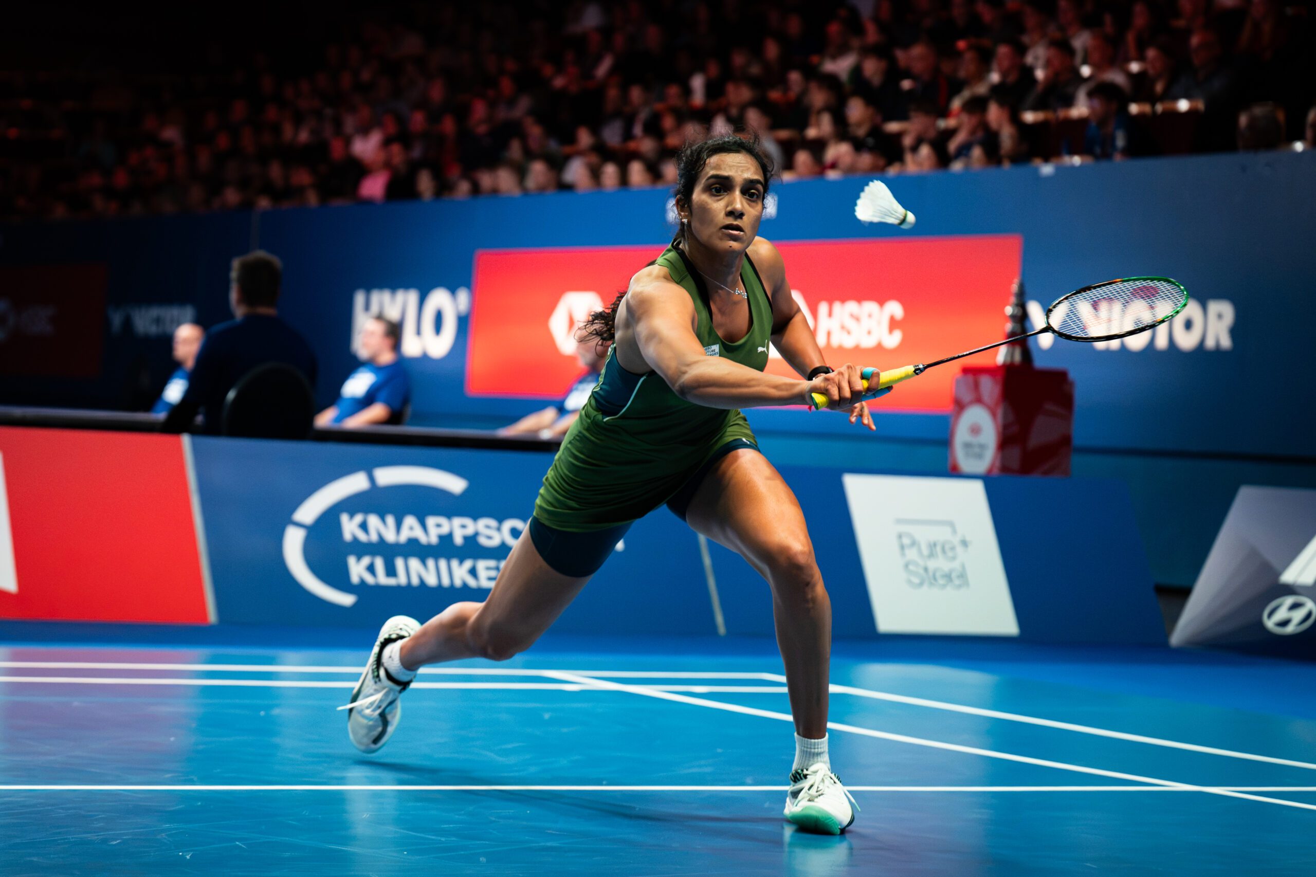 Hylo Open: Sindhu reaches second consecutive final, Lakshya joins her in title round